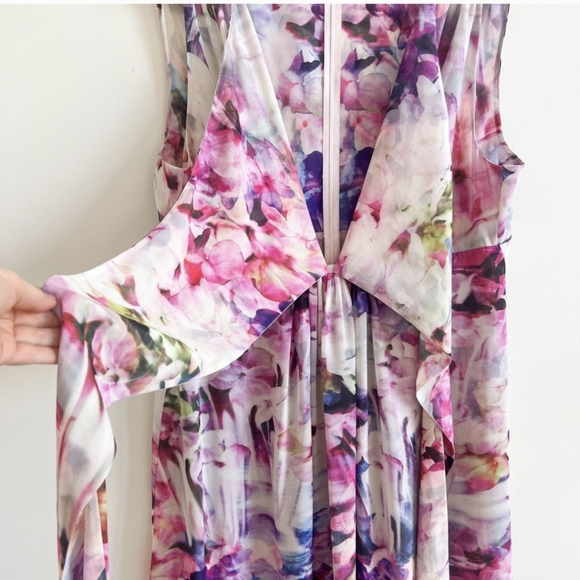 Isabella Oliver • Tilda Print Maternity Maxi Dress - Size 10 - Picture 10 of 13